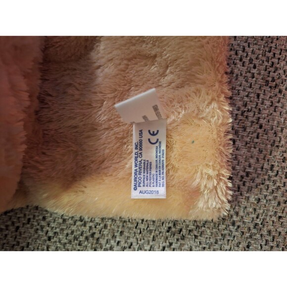 Aurora Puppy Dog Plush Hand Puppet 9"‎ Yellow Lab Golden Retriever Pretend Play - Picture 6 of 7